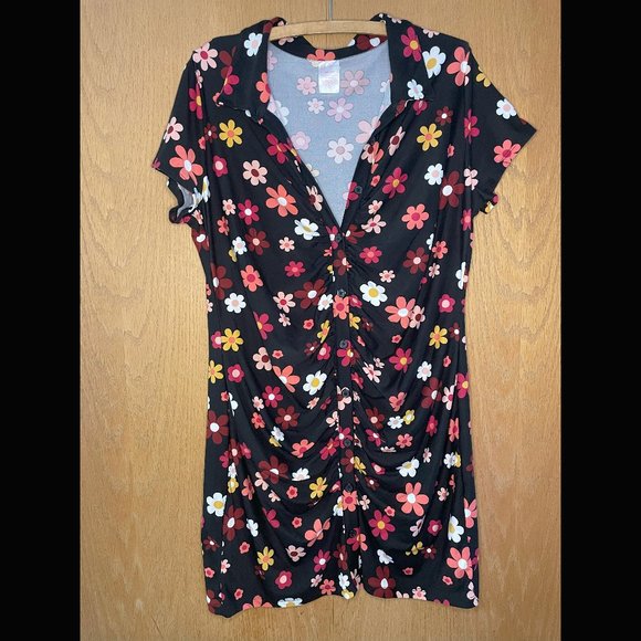 No Boundaries Bodycon Floral Dress Size XXL - Picture 1 of 4